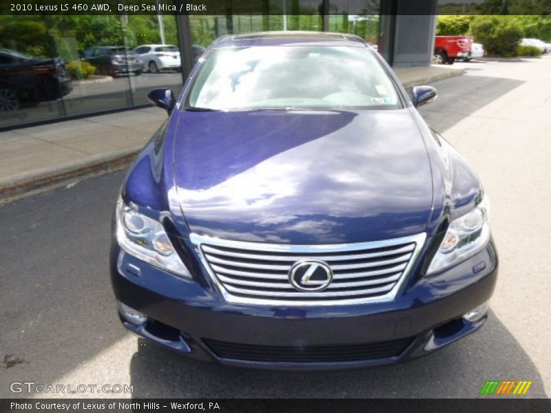 Deep Sea Mica / Black 2010 Lexus LS 460 AWD