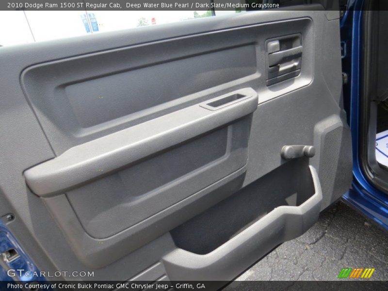 Deep Water Blue Pearl / Dark Slate/Medium Graystone 2010 Dodge Ram 1500 ST Regular Cab