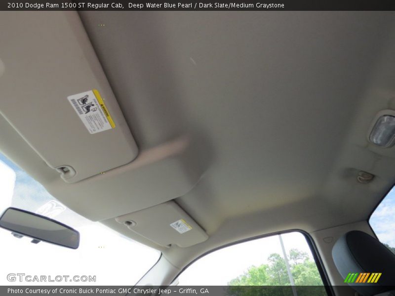 Deep Water Blue Pearl / Dark Slate/Medium Graystone 2010 Dodge Ram 1500 ST Regular Cab