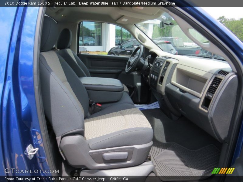Deep Water Blue Pearl / Dark Slate/Medium Graystone 2010 Dodge Ram 1500 ST Regular Cab