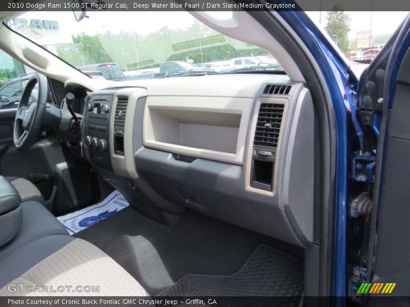 Deep Water Blue Pearl / Dark Slate/Medium Graystone 2010 Dodge Ram 1500 ST Regular Cab