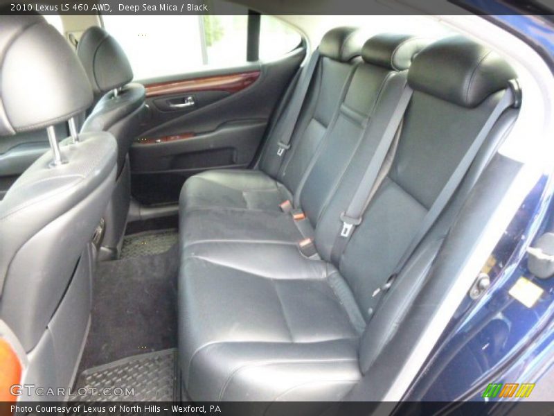 Deep Sea Mica / Black 2010 Lexus LS 460 AWD