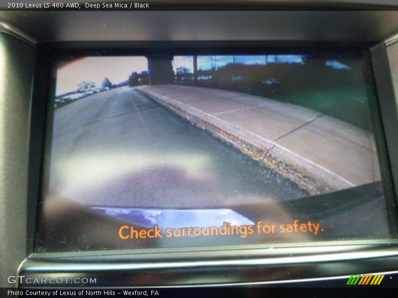 Deep Sea Mica / Black 2010 Lexus LS 460 AWD