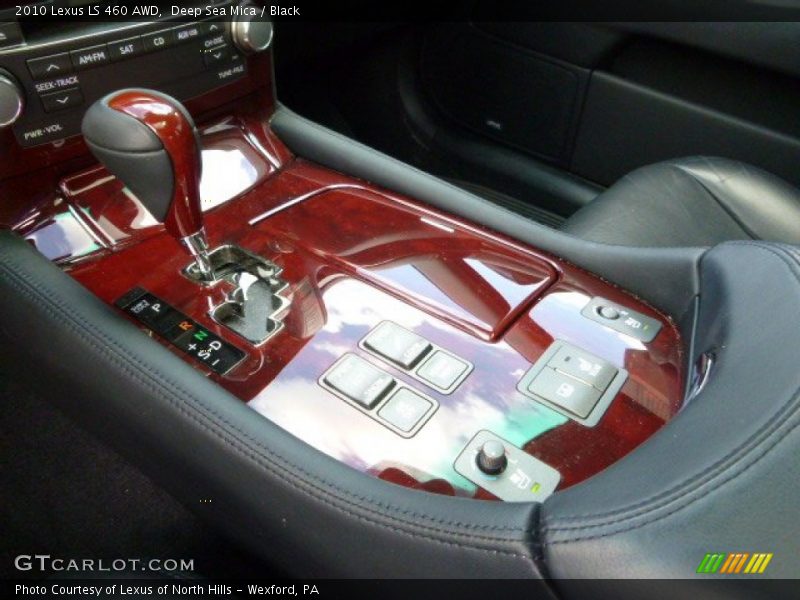 Deep Sea Mica / Black 2010 Lexus LS 460 AWD
