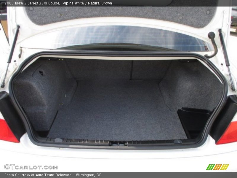  2005 3 Series 330i Coupe Trunk