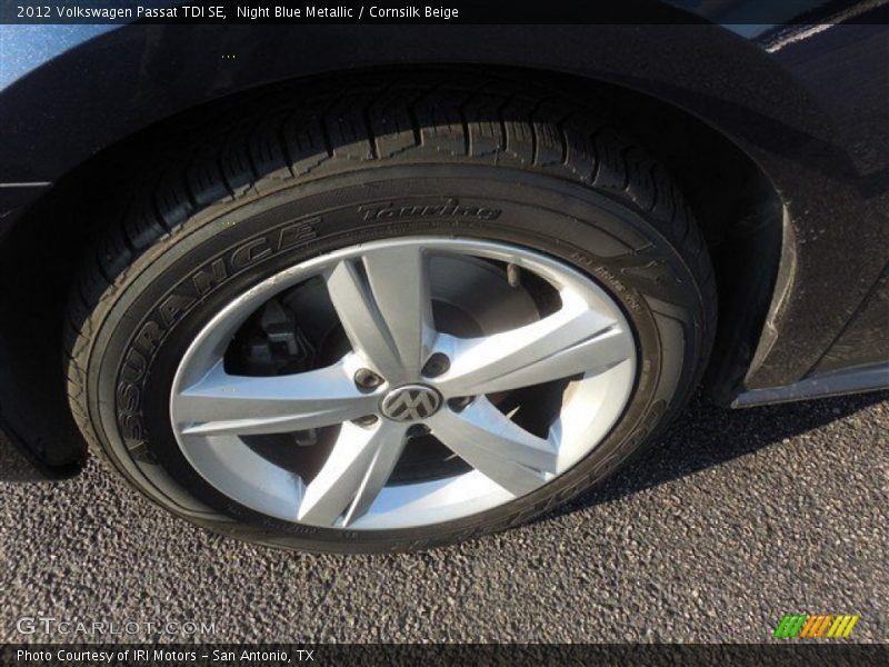Night Blue Metallic / Cornsilk Beige 2012 Volkswagen Passat TDI SE