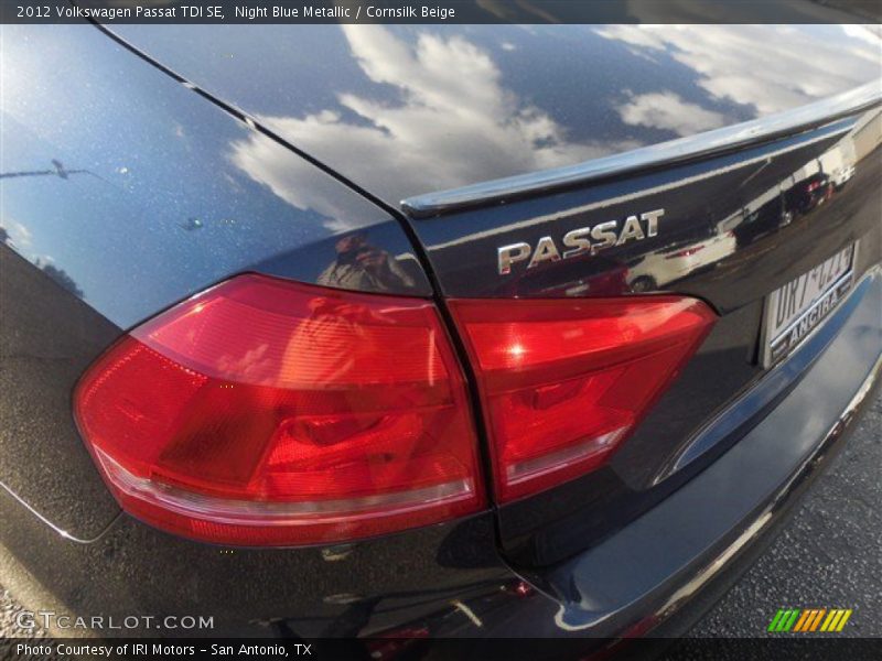 Night Blue Metallic / Cornsilk Beige 2012 Volkswagen Passat TDI SE