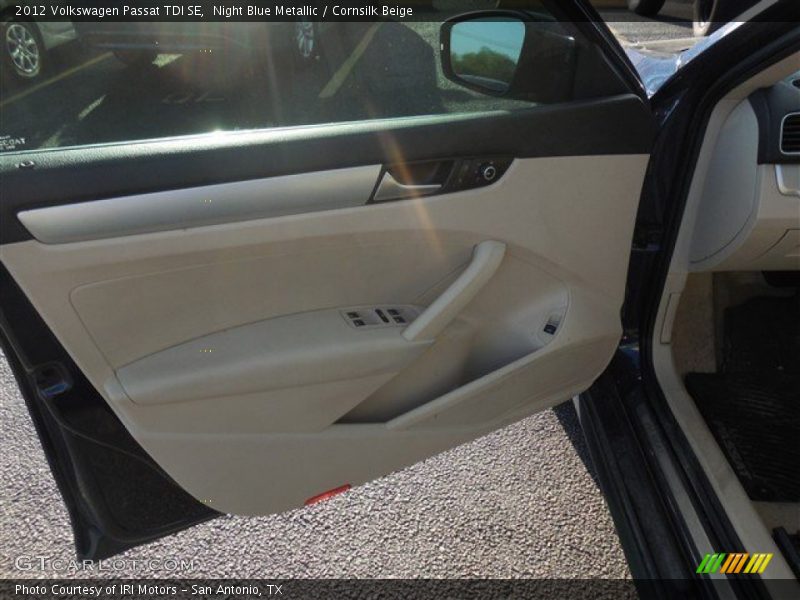 Night Blue Metallic / Cornsilk Beige 2012 Volkswagen Passat TDI SE