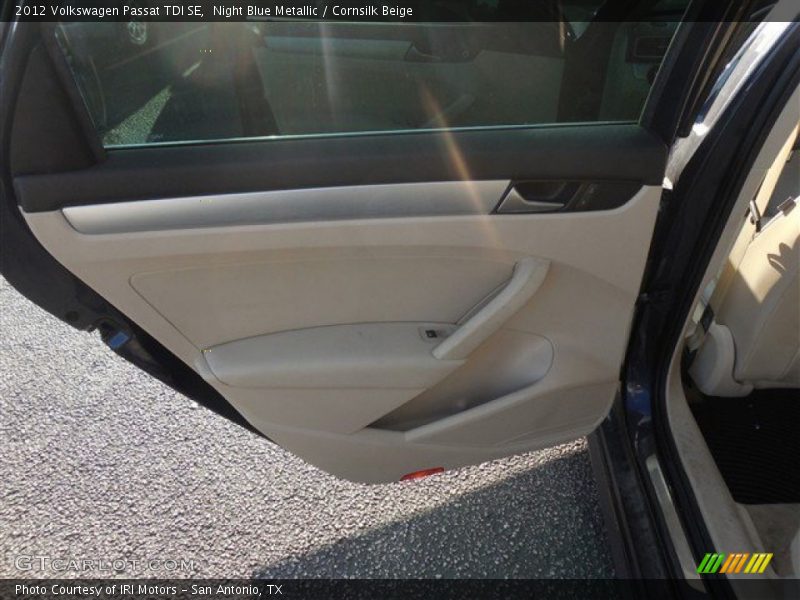 Night Blue Metallic / Cornsilk Beige 2012 Volkswagen Passat TDI SE