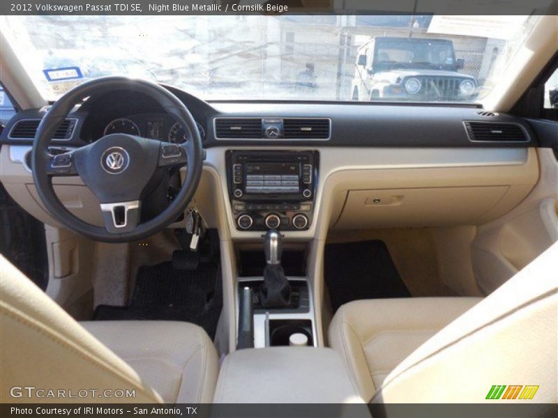 Night Blue Metallic / Cornsilk Beige 2012 Volkswagen Passat TDI SE