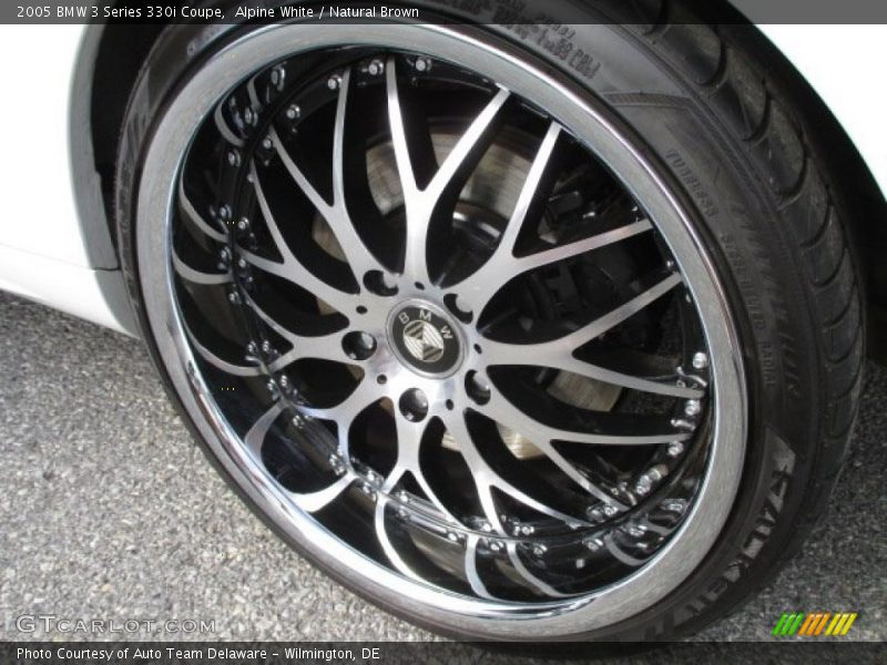 Alpine White / Natural Brown 2005 BMW 3 Series 330i Coupe