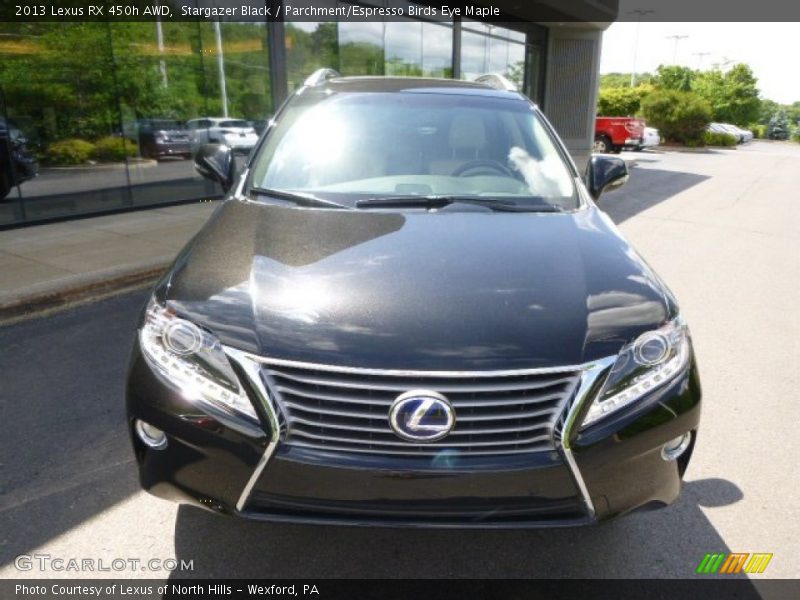 Stargazer Black / Parchment/Espresso Birds Eye Maple 2013 Lexus RX 450h AWD