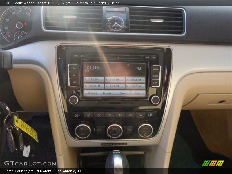Night Blue Metallic / Cornsilk Beige 2012 Volkswagen Passat TDI SE