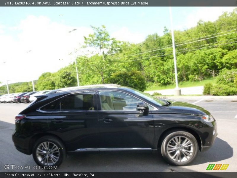 Stargazer Black / Parchment/Espresso Birds Eye Maple 2013 Lexus RX 450h AWD