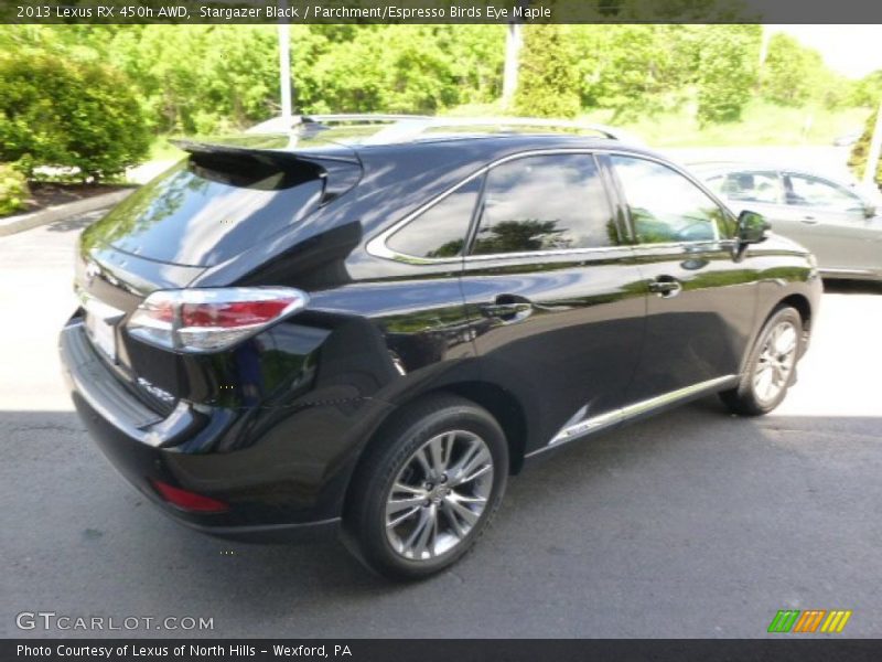 Stargazer Black / Parchment/Espresso Birds Eye Maple 2013 Lexus RX 450h AWD