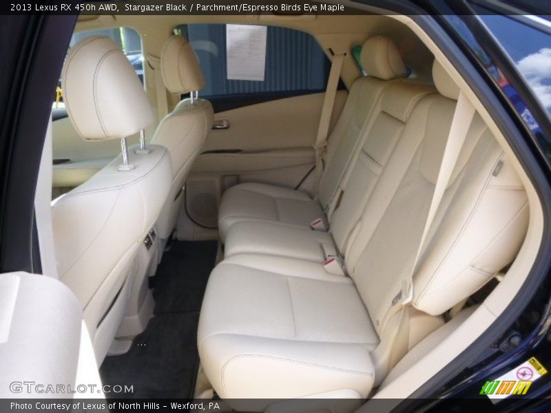 Stargazer Black / Parchment/Espresso Birds Eye Maple 2013 Lexus RX 450h AWD