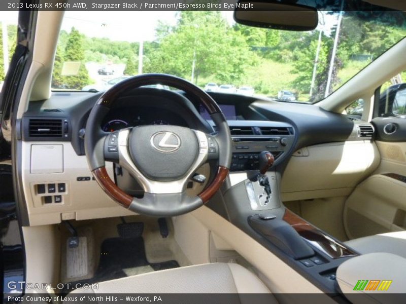 Stargazer Black / Parchment/Espresso Birds Eye Maple 2013 Lexus RX 450h AWD