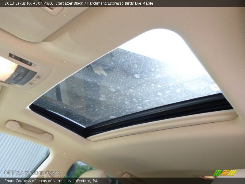 Stargazer Black / Parchment/Espresso Birds Eye Maple 2013 Lexus RX 450h AWD