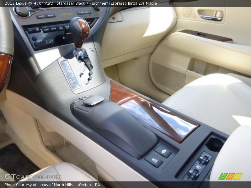 Stargazer Black / Parchment/Espresso Birds Eye Maple 2013 Lexus RX 450h AWD