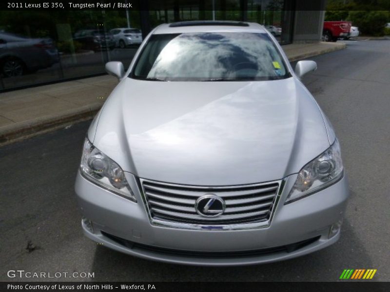 Tungsten Pearl / Black 2011 Lexus ES 350