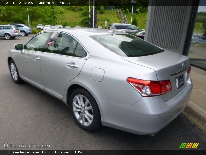 Tungsten Pearl / Black 2011 Lexus ES 350