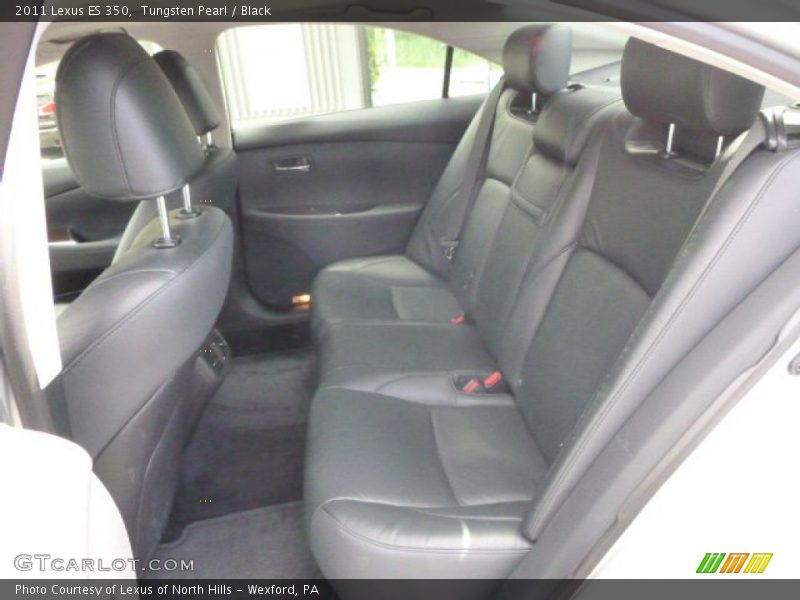 Tungsten Pearl / Black 2011 Lexus ES 350