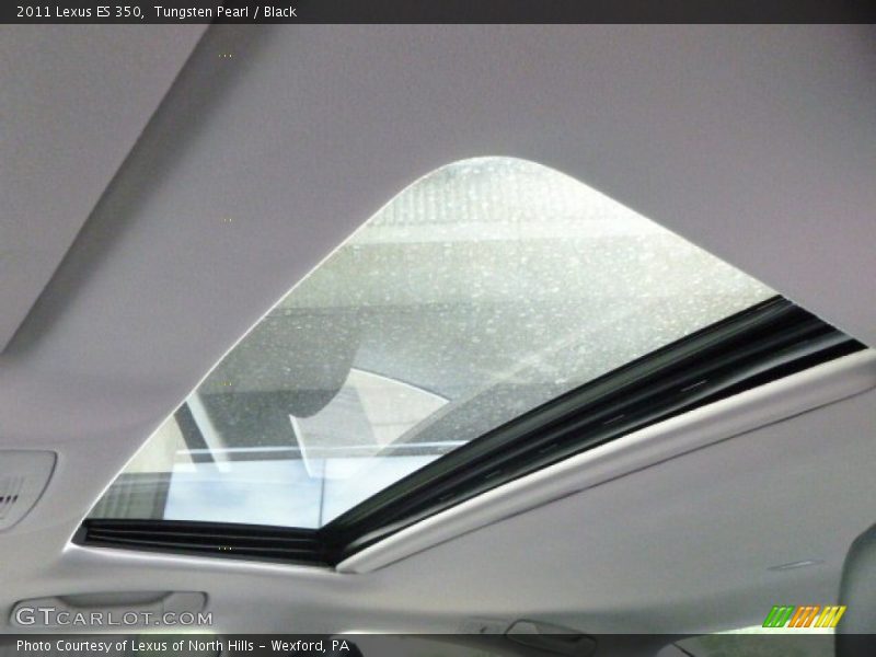 Tungsten Pearl / Black 2011 Lexus ES 350