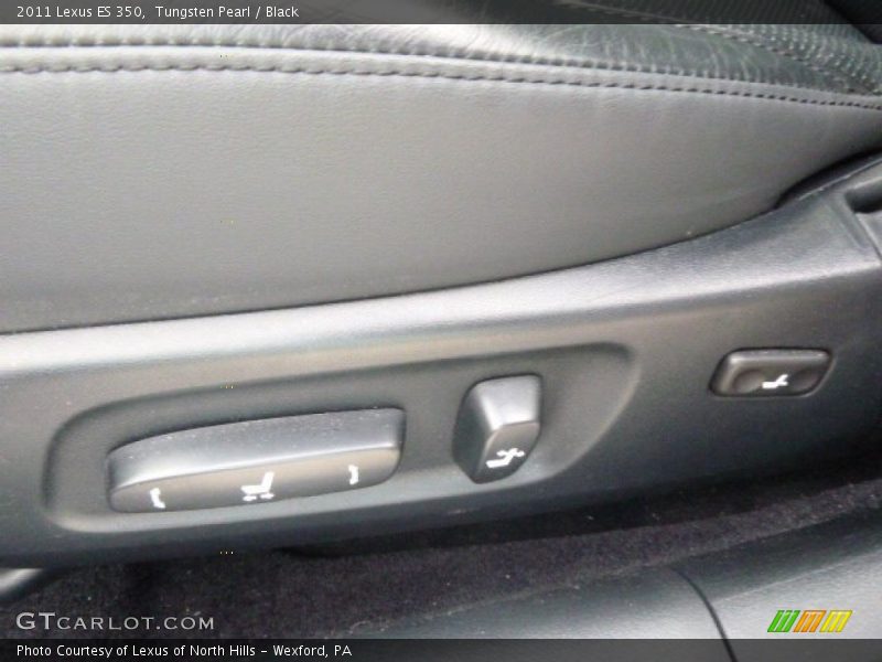 Tungsten Pearl / Black 2011 Lexus ES 350