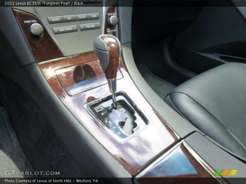 Tungsten Pearl / Black 2011 Lexus ES 350
