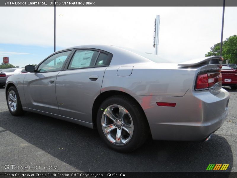 Billet Silver Metallic / Black 2014 Dodge Charger SE
