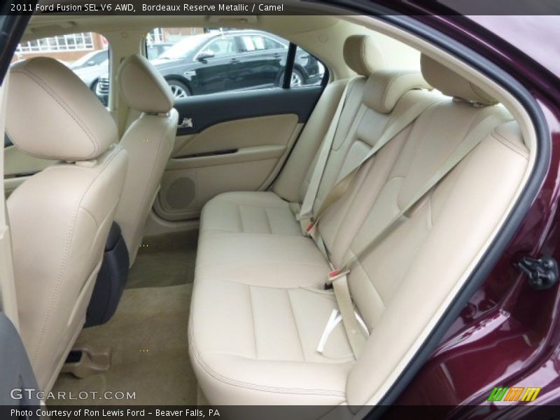 Bordeaux Reserve Metallic / Camel 2011 Ford Fusion SEL V6 AWD