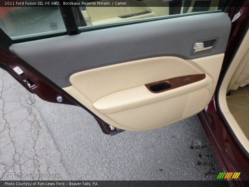 Bordeaux Reserve Metallic / Camel 2011 Ford Fusion SEL V6 AWD