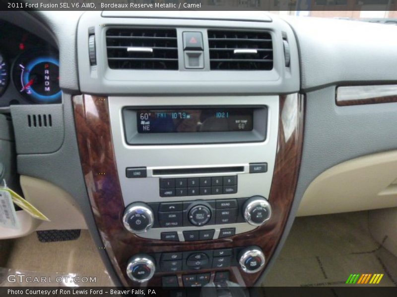 Bordeaux Reserve Metallic / Camel 2011 Ford Fusion SEL V6 AWD