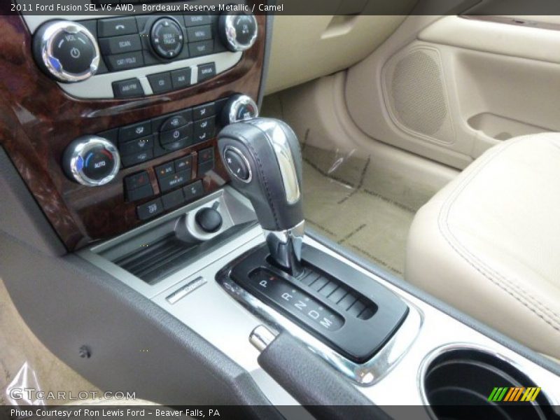 Bordeaux Reserve Metallic / Camel 2011 Ford Fusion SEL V6 AWD