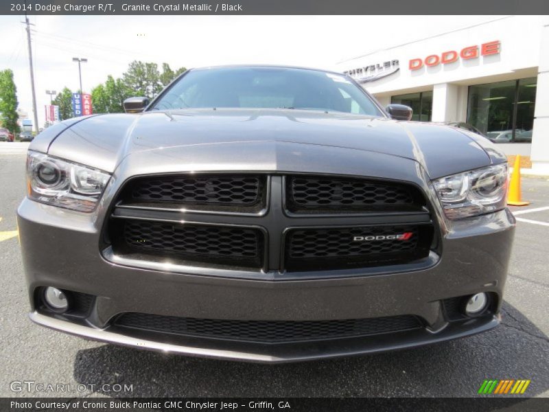 Granite Crystal Metallic / Black 2014 Dodge Charger R/T