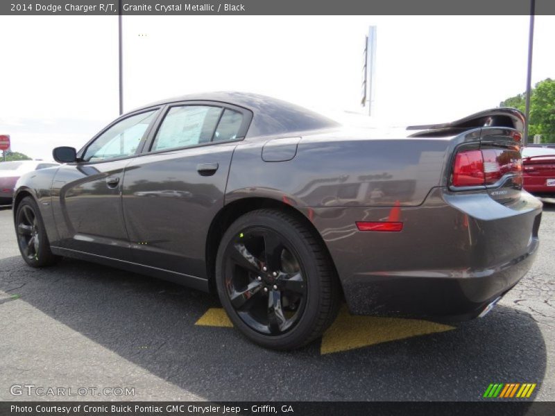 Granite Crystal Metallic / Black 2014 Dodge Charger R/T