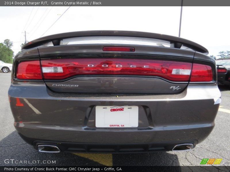 Granite Crystal Metallic / Black 2014 Dodge Charger R/T
