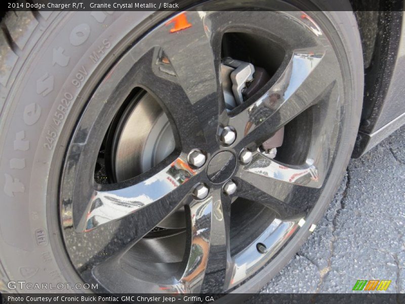 Granite Crystal Metallic / Black 2014 Dodge Charger R/T