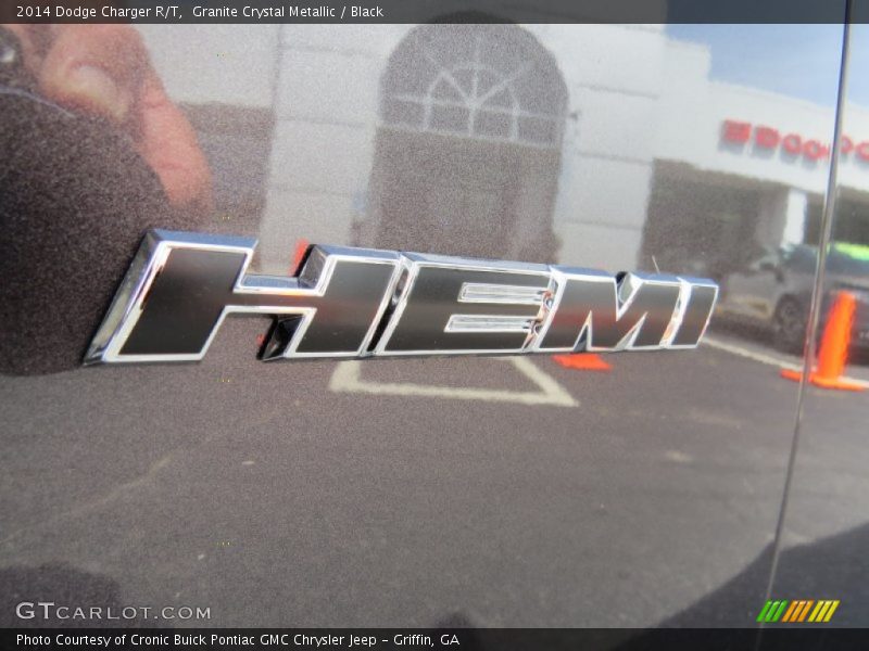 Granite Crystal Metallic / Black 2014 Dodge Charger R/T