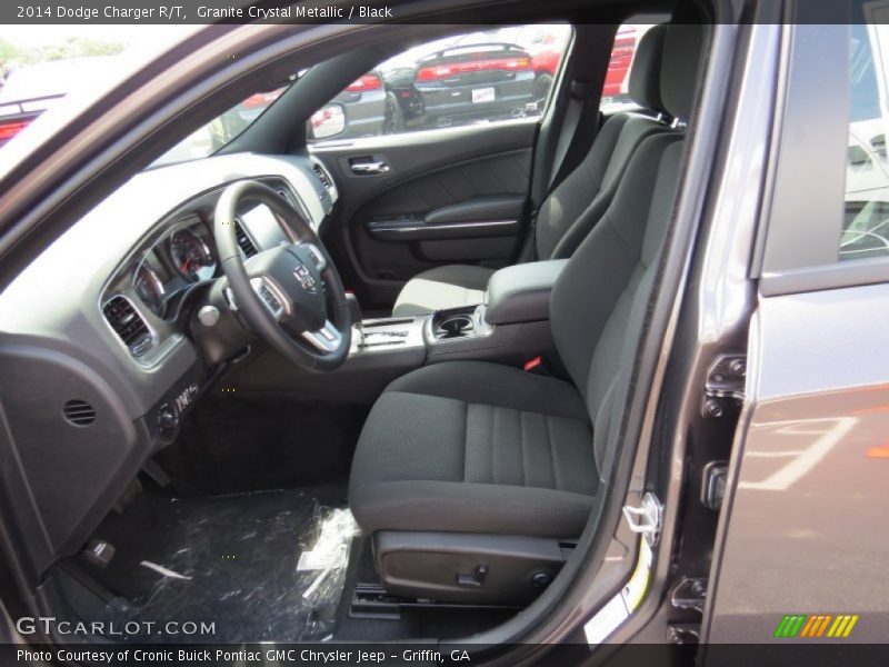 Granite Crystal Metallic / Black 2014 Dodge Charger R/T