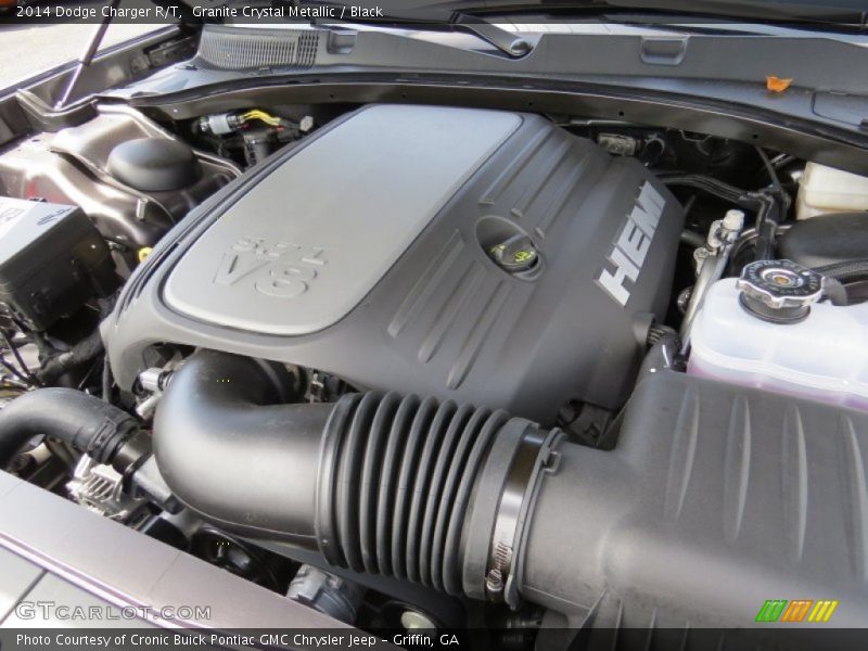 Granite Crystal Metallic / Black 2014 Dodge Charger R/T