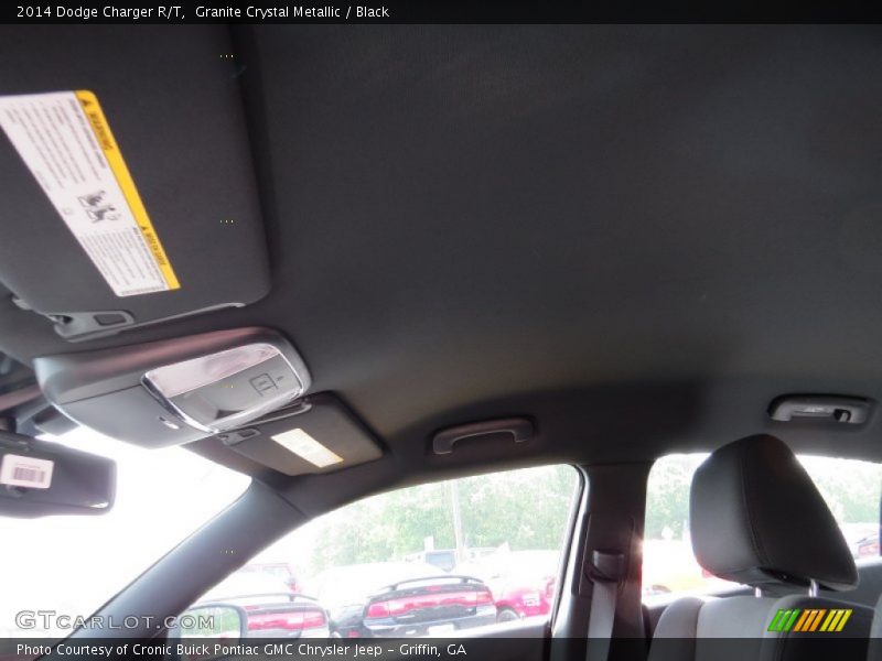 Granite Crystal Metallic / Black 2014 Dodge Charger R/T