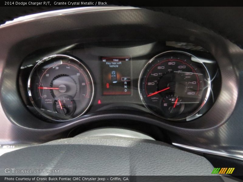 Granite Crystal Metallic / Black 2014 Dodge Charger R/T