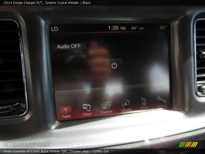 Granite Crystal Metallic / Black 2014 Dodge Charger R/T