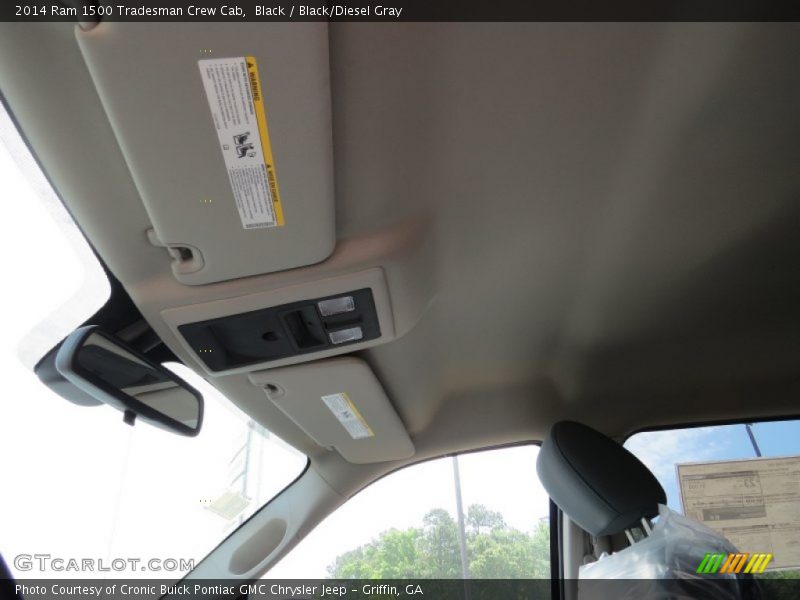 Black / Black/Diesel Gray 2014 Ram 1500 Tradesman Crew Cab