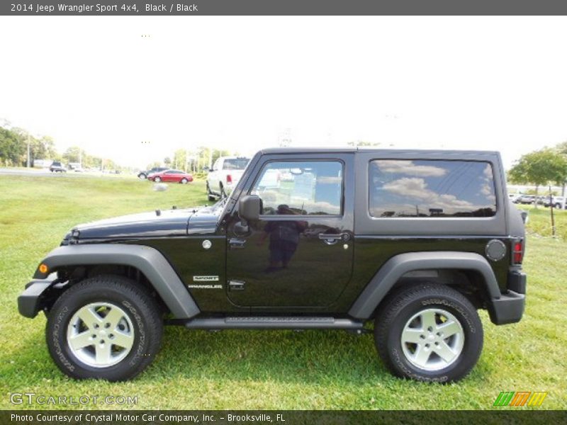 Black / Black 2014 Jeep Wrangler Sport 4x4