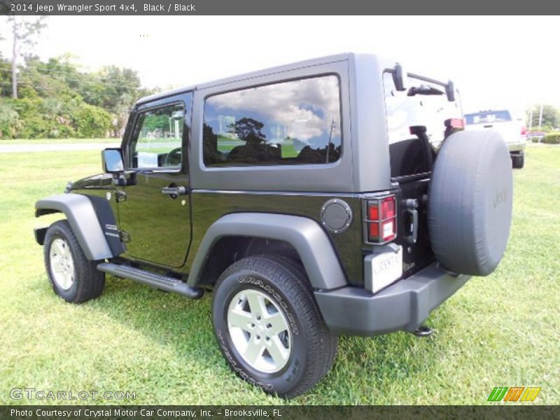 Black / Black 2014 Jeep Wrangler Sport 4x4