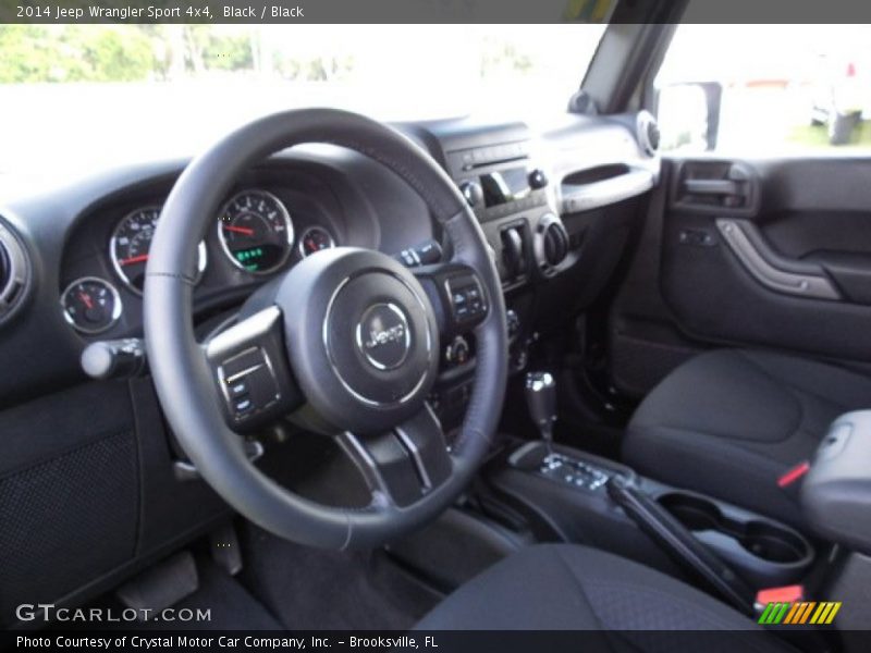 Black / Black 2014 Jeep Wrangler Sport 4x4