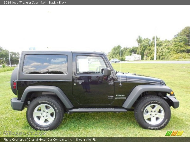 Black / Black 2014 Jeep Wrangler Sport 4x4