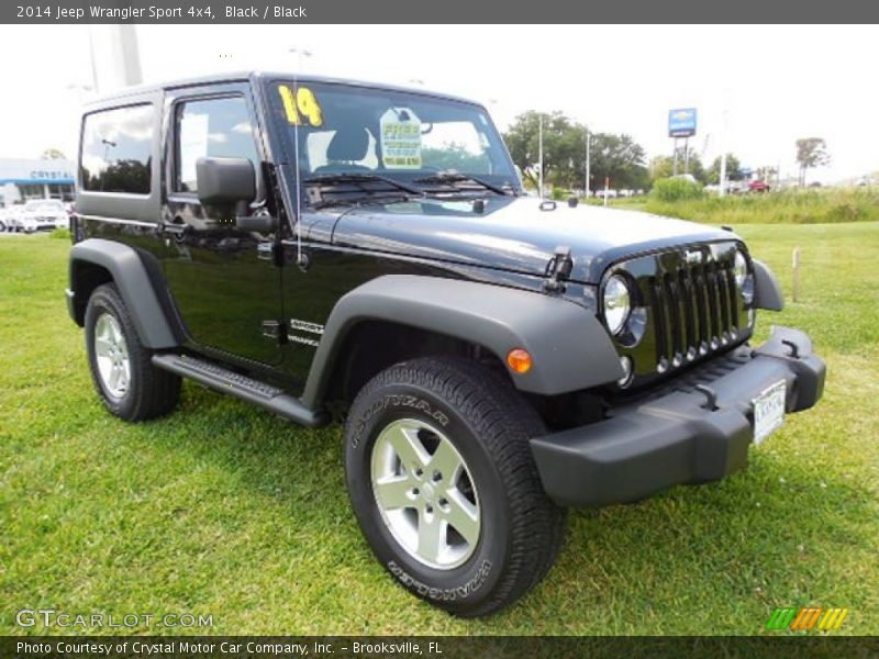 Black / Black 2014 Jeep Wrangler Sport 4x4